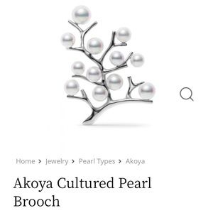 Mikimoto Cultured Pearl Brooch